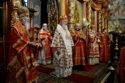 ÎPS Mitropolit Vladimir a participat la slujba prilejuită de praznicul Sf. Arhangheli Mihail și Gavriil, oficiată de către Preafericitul Patriarh Kiril 