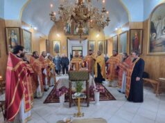 Preoții circumscripției Telenești s-au reunit în comuniune liturgică, marcând începutul Postului Nașterii Domnului