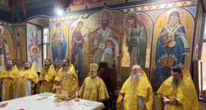 Liturghie arhierească la hramul de iarnă al Mănăstirii Țigănești