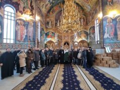 Colind și milostenie la biserica Sfântul Dimitrie cel Nou din Chișinău – daruri aduse lui Hristos în chipul aproapelui