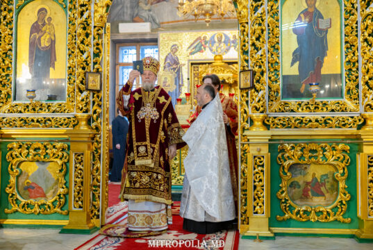 His Eminence Metropolitan Vladimir Celebrated the Divine Liturgy on the Sunday after Theophany at the Metropolitan Cathedral in Chișinău
