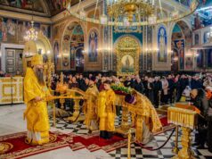 Sfânta și Dumnezeiasca Liturghie în Duminica a XXVIII-a după Cincizecime, la Catedrala mitropolitană