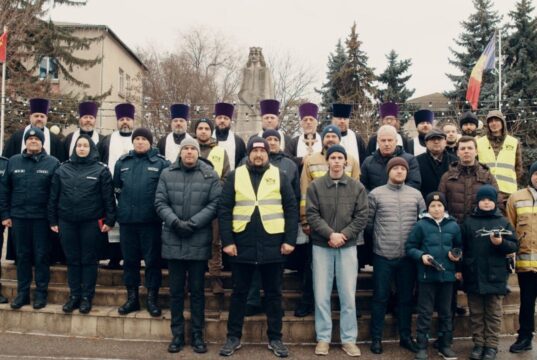 Bucuria Nașterii Domnului, vestită printr-o caravană socială în Anenii Noi