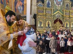 Peste 120 de copii de la grădinița ABC s-au împărtășit la Catedrala Mitropolitană „Nașterea Domnului” din Chișinău