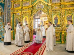 Sfânta Liturghie a Sfântului Vasile cel Mare la sărbătoarea Tăierii împrejur cea după trup a Domnului, la Catedrala Mitropolitană