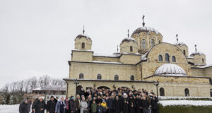 Înaltpreasfințitul Mitropolit Vladimir a liturghisit la Mănăstirea Stavropighială „Nașterea Domnului” Zăbriceni