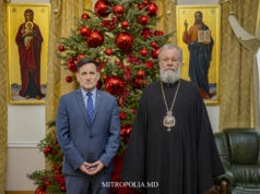 His Eminence Metropolitan Vladimir held a courtesy meeting with Mr. Nick Pietrowicz, Chargé d’Affaires of the United States of America in the Republic of Moldova