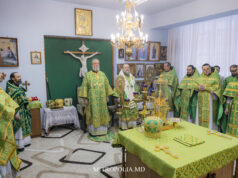 His Eminence Metropolitan Vladimir celebrated the Divine Liturgy on the occasion of the patronal feast of the chapel attached to the CPPVPD in Chișinău.