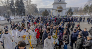 His Eminence Metropolitan Vladimir officiated at the Divine Liturgy on the Feast of the Baptism of the Lord at the Metropolitan Cathedral