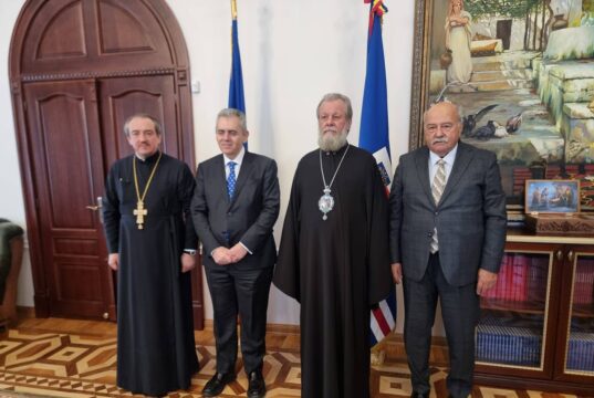 ÎPS Mitropolit Vladimir a avut o întrevedere cu Delegația Adunării Interparlamentare a Ortodoxiei