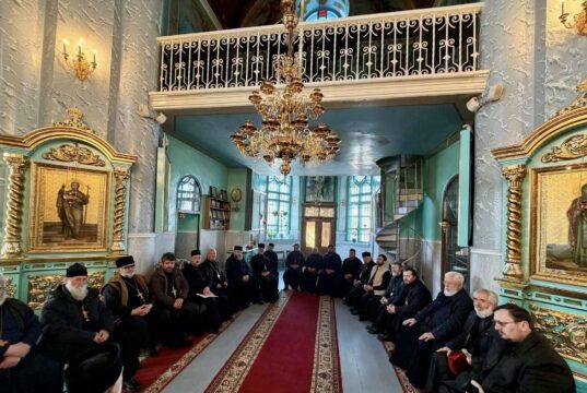 Assembly of Clergy from Several Deaneries of the Chișinău Eparchy Held