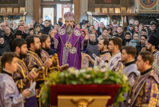Duminica a II-a din Postul Mare, închinată Sfântului Grigorie Palama, la Catedrala Mitropolitană din Chișinău