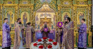 Divine Liturgy on the Sunday of the Holy Cross at the Metropolitan Cathedral “Nativity of the Lord” in Chișinău