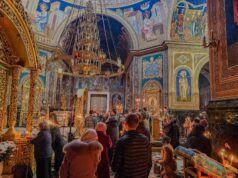 Acatistul Sfintelor Pătimiri (Pasia) la Catedrala Mitropolitană „Nașterea Domnului” din Chișinău