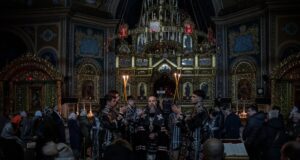 Acatistul Sfintelor Pătimiri (Pasia), la Catedrala Mitropolitană „Nașterea Domnului” din Chișinău