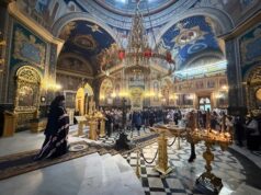 Acatistul Sfintelor Pătimiri (Pasia), la Catedrala Mitropolitană din Chișinău