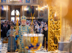 ÎPS Mitropolit Vladimir a liturghisit de Sărbătoarea Bunei Vestiri, la Catedrala Mitropolitană din Chișinău