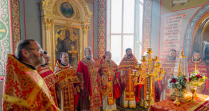 His Eminence Metropolitan Vladimir Celebrated the Divine Liturgy at the “Saint Venerable Parascheva” Church in Văsieni, Ialoveni District