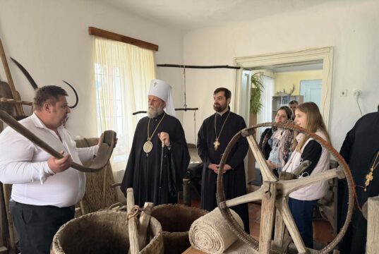 Митрополит Владимир совершил архипастырский визит в село Вэсиень Яловенского района