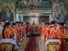 Hierarchical Divine Liturgy on the Feast of the “Life-Giving Spring” at the “Saint Nicholas” Parish in Gura Bîcului, Anenii Noi District