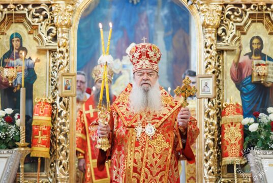 Mitropolitul Vladimir a adresat un mesaj de felicitare Arhiepiscopului Nicodim, cu prilejul prăznuirii ocrotitorului ceresc