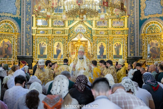 Mitropolitul Vladimir a săvârșit Sfânta Liturghie în Duminica a VII-a după Paști, la Catedrala Mitropolitană din Chișinău
