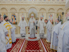 Mitropolitul Vladimir a oficiat Sfânta Liturghie în parohia „Sf. Cuv. Serafim de la Sarov” din municipiul Soroca