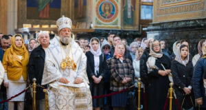 Mitropolitul Vladimir a liturghisit în Duminica a IV-a după Învierea Domnului, la Catedrala Mitropolitană din Chișinău