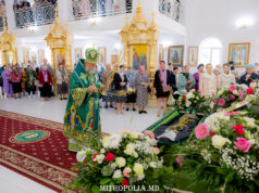 Mitropolitul Vladimir a liturghisit în ziua prăznuirii Sfântului Cuvios Macarie, la Mănăstirea Saharna
