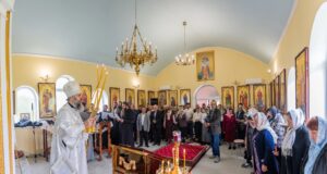 PS Siluan, Episcopul Orheiului, a oficiat Sfânta Liturghie și slujba de sfințire a Prestolului și a Bisericii cu hramul „Sfântul Mare Mucenic Dimitrie” din s. Cucuruzenii de Sus, r. Orhei