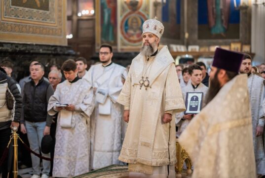 Sfânta Liturghie în Duminica a V-a după Paști, la Catedrala Mitropolitană din Chișinău