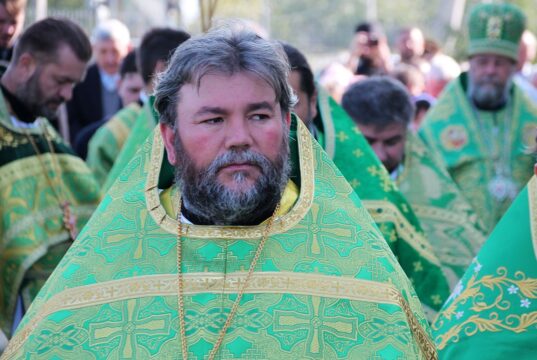 Înaltpreasfințitul Mitropolit Vladimir a adresat un mesaj de felicitare Protoiereului mitrofor Rodion Vrîncean la aniversarea a 50 de ani