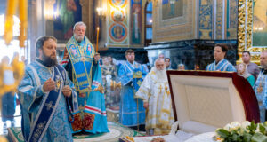 Mitropolitul Vladimir a săvârșit slujba litiei de pomenire pentru ctitorul Victor Țurcanu
