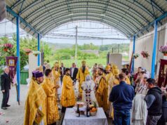 A fost târnosită biserica „Sfântul Ierarh Nicolae” din satul Hîrbovăț, r. Anenii Noi