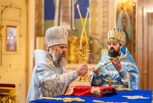 De sărbătoarea Icoanei Maicii Domnului din Kazan PS Siluan, Episcop de Orhei, a liturghisit la Catedrala Mitropolitană din Chișinău