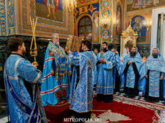Mitropolitul Vladimir a oficiat Acatistul Acoperământului Maicii Domnului, la Catedrala Mitropolitană din Chișinău