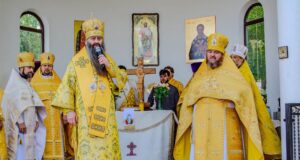 Sfântul întocmai cu Apostolii Marele Cneaz Vladimir, cinstit la Mănăstirea Horești