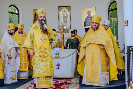 Sfântul întocmai cu Apostolii Marele Cneaz Vladimir, cinstit la Mănăstirea Horești