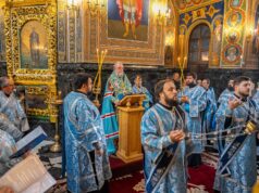 Înaltpreasfințitul Mitropolit Vladimir a oficiat Acatistul Acoperământului Maicii Domnului la Catedrala Mitropolitană din Chișinău