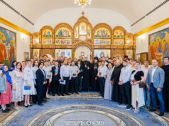 Mitropolitul Vladimir a liturghisit în capela „Sfinții Trei Ierarhi” a Academiei de Teologie Ortodoxă din Moldova