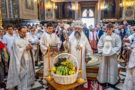 Praznicul Schimbării la Față a Domnului, la Catedrala Mitropolitană din Chișinău