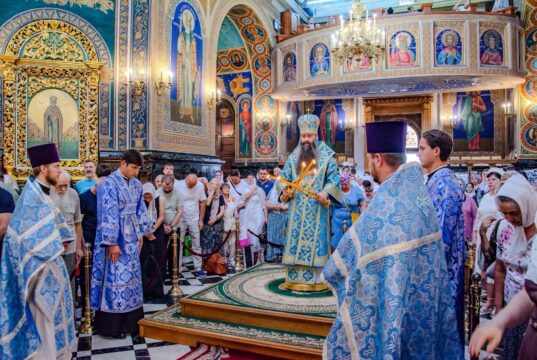 Dumnezeiasca Liturghie în Duminica a XII-a după Cincizecime, la Catedrala Mitropolitană din Chișinău