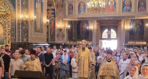 Arhiepiscopul Ioan a liturghisit în Catedrala mitropolitană din Chișinău