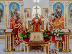 Sfinții Mucenici Adrian și Natalia cinstiți la Mănăstirea Saharna