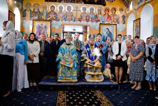 Mitropolitul Vladimir a sfințit pictura bisericii „Sfinții Părinți Ioachim și Ana” a schitului Odaia