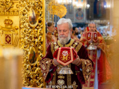 Mitropolitul Vladimir a liturghisit în ziua pomenirii Tăierii Capului Sfântului Prooroc Ioan Botezătorul, la Catedrala Mitropolitană
