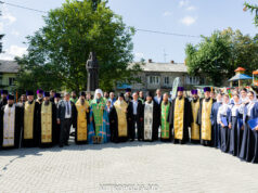 Mitropolitul Vladimir a participat la inaugurarea Monumentului Sfântului Cuvios Sofian de la Antim, la Edineț