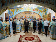 Mitropolitul Vladimir a liturghisit la împlinirea a trei decenii de la înființarea bisericii de pe teritoriul Penitenciarului nr. 15 din Cricova