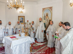 Mitropolitul Vladimir a oficiat rânduiala sfințirii bisericii și Sfânta Liturghie în parohia Ruseștii Vechi