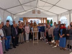 Prima Sfântă Liturghie, slujită în cadrul comunității cu hramul „Sfânta Mare Muceniță Irina”, din comuna Ciorescu